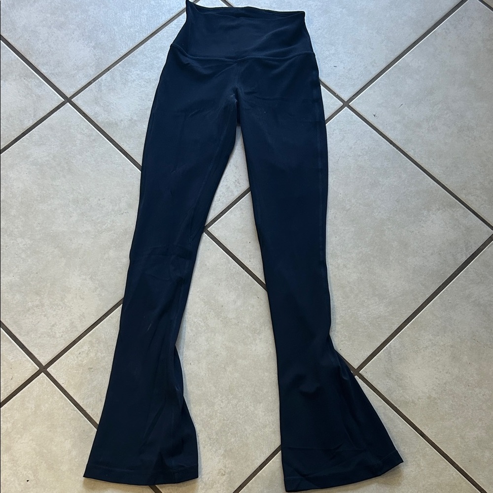 lululemon athletica Midnight Blue Flared Leggings